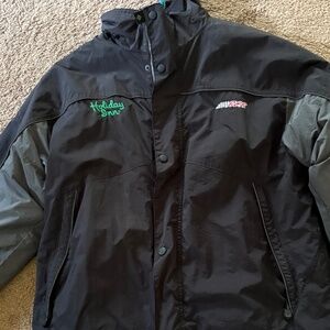 Rare Men's Jeff Burton  #29 NASCAR Jacket - Holiday Inn Sponsor
